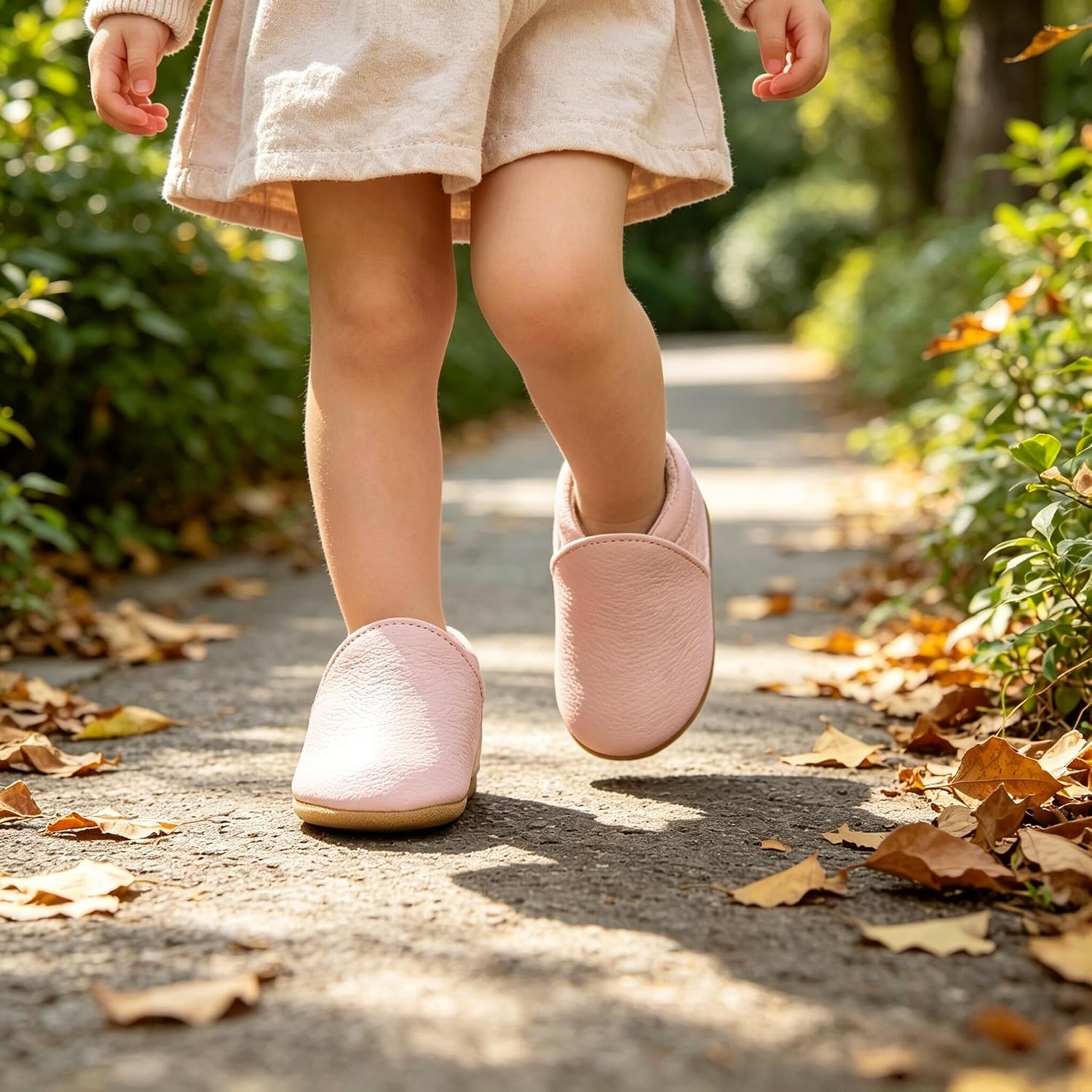 Soft Sole Baby Shoes Non-Slip First Walker Shoes Breathable&Flexible Baby Crib Shoes for 0-24Months Toddlers,Easy on/off Baby Slippers for Baby Girls Boys