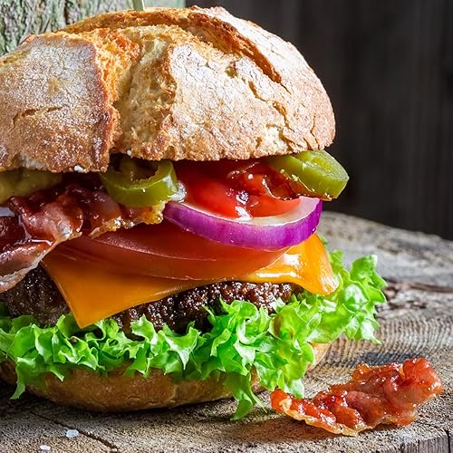 Miniatura 8 de Hi Mountain  Condimento gourmet para hamburguesas  Mezcla de salsa FIESTA  Sabores vibrantes de pimientos, cebolla, jalapeños y ajo  Condimento