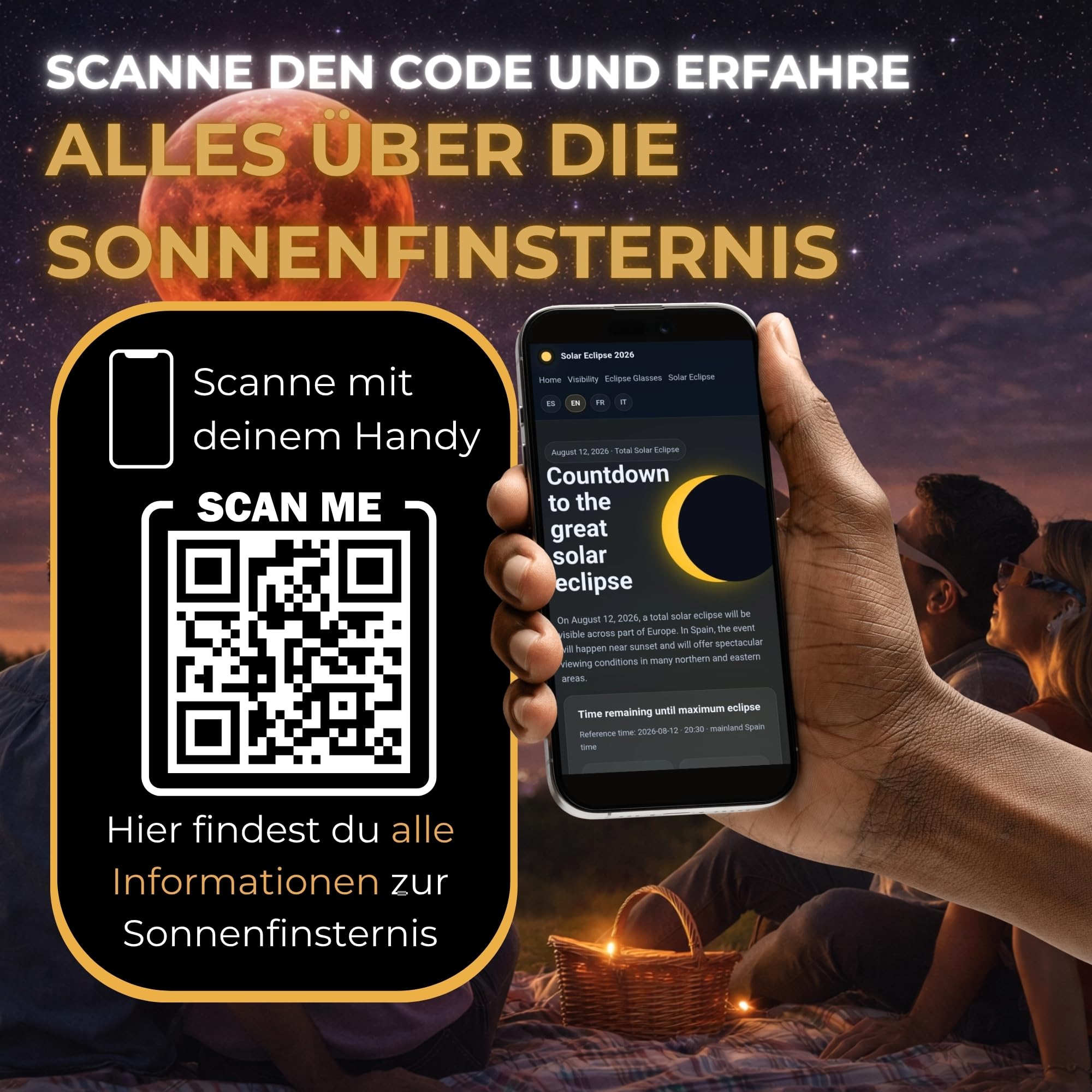 50er-Pack Sonnenfinsternisbrille CE ISO 12312-2
