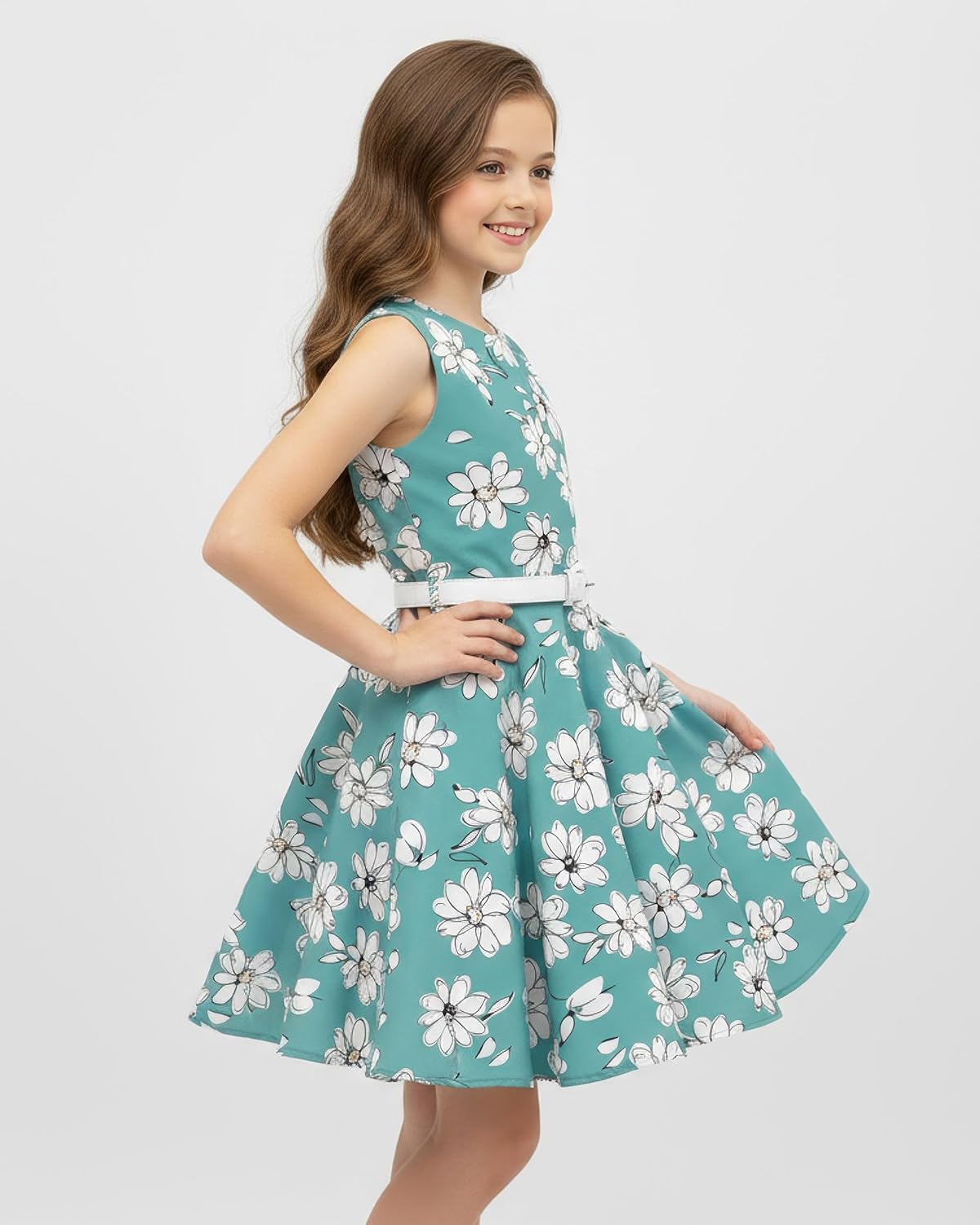 BlackButterfly Kids 'Audrey' Vintage 50's Girls Dress