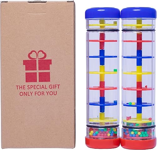 Miniatura 3 de Paquete de 2 palos de lluvia - Instrumento musical para relajación y meditación