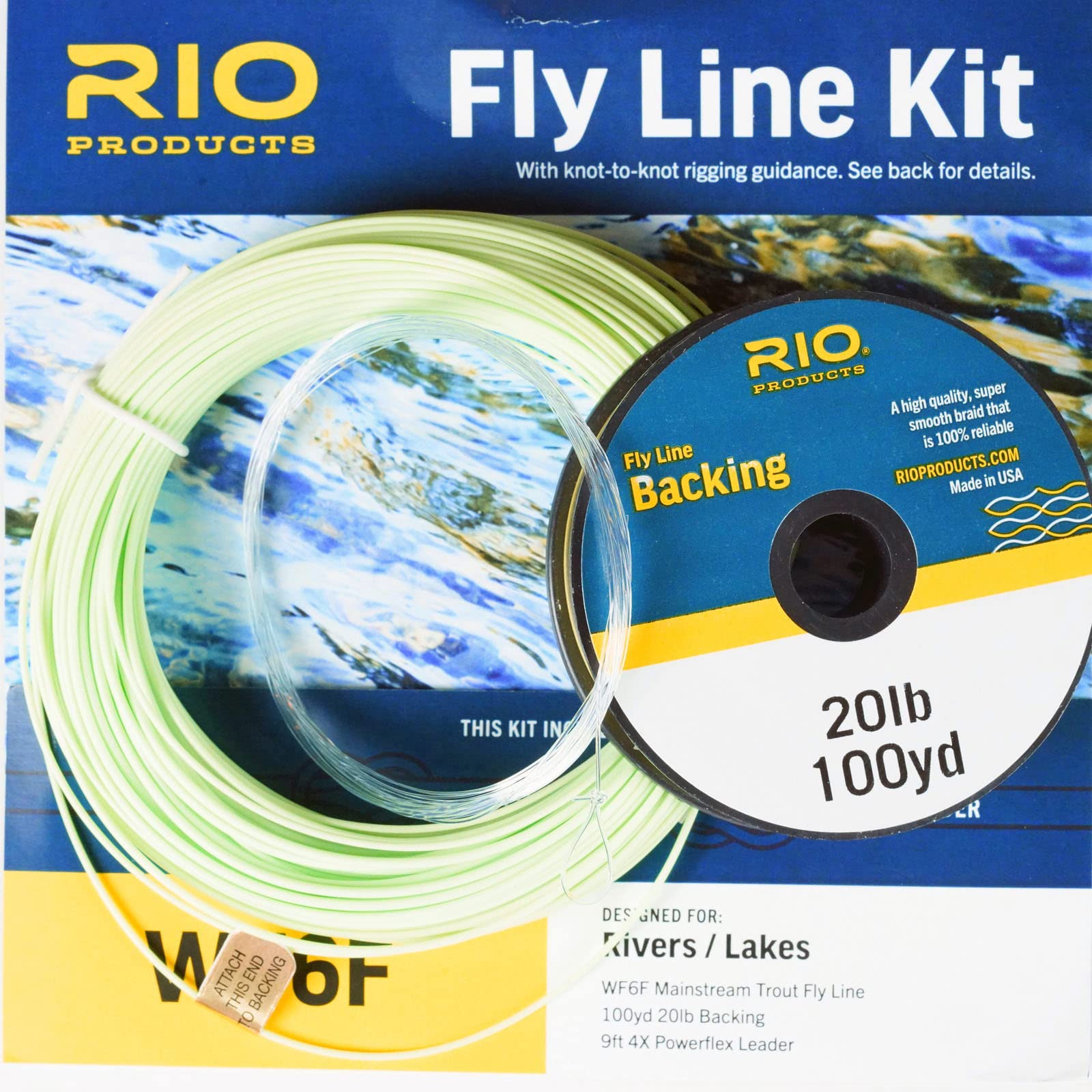 Amazon.co.jp: Rio フライラインキット (WF6F) : スポーツ