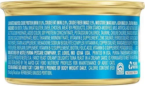 Miniatura 7 de PURINA Fancy Feast Creamy Delights - Paquete variado de alimentos húmedos para gatos (3 onzas (paquete de 12), paquete variado
