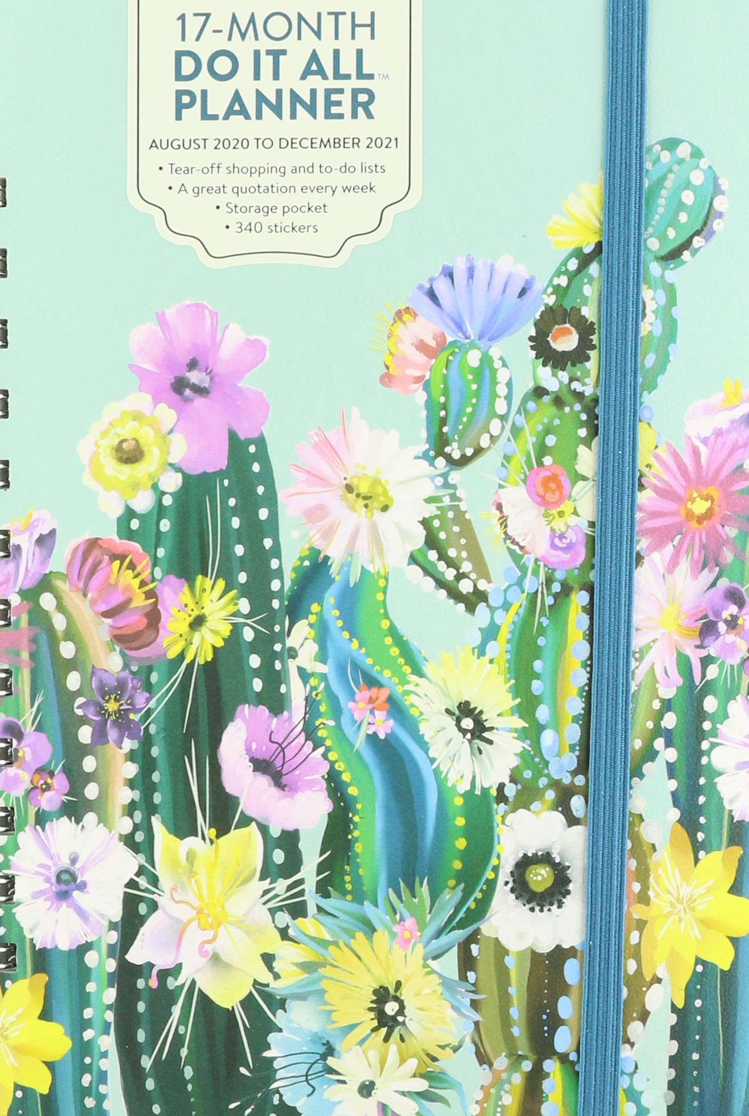 Orange Circle 2021 Do It All Planner, August 2020 December