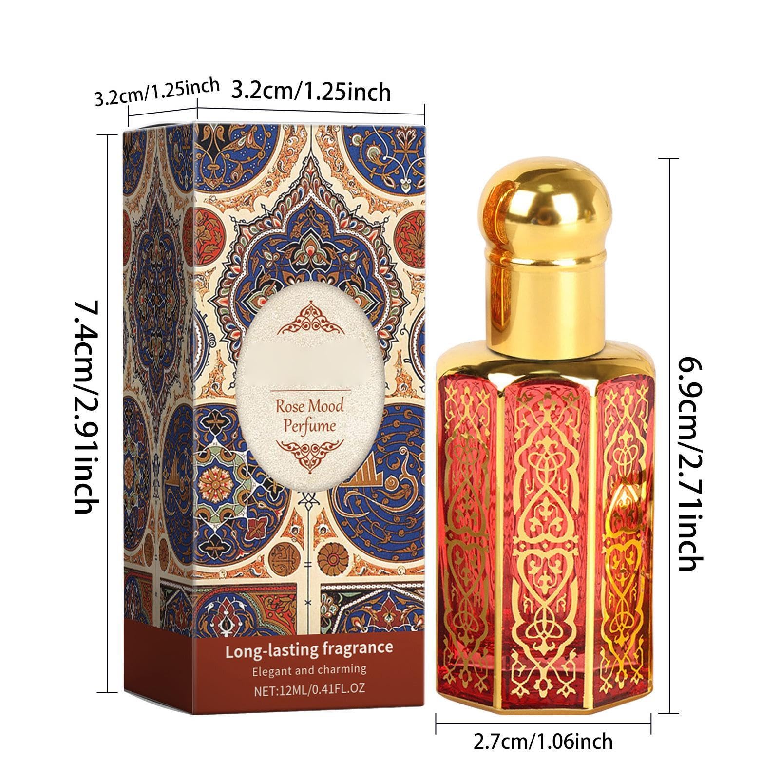 Arabskie perfumy dla kobiet | luksusowy zapach Arabii | skoncentrowany olejek perfumowany o delikatnym zapachu – urocze, nastrojowe perfumy randk?, kolacj? i codzienne dojazdy do pracy