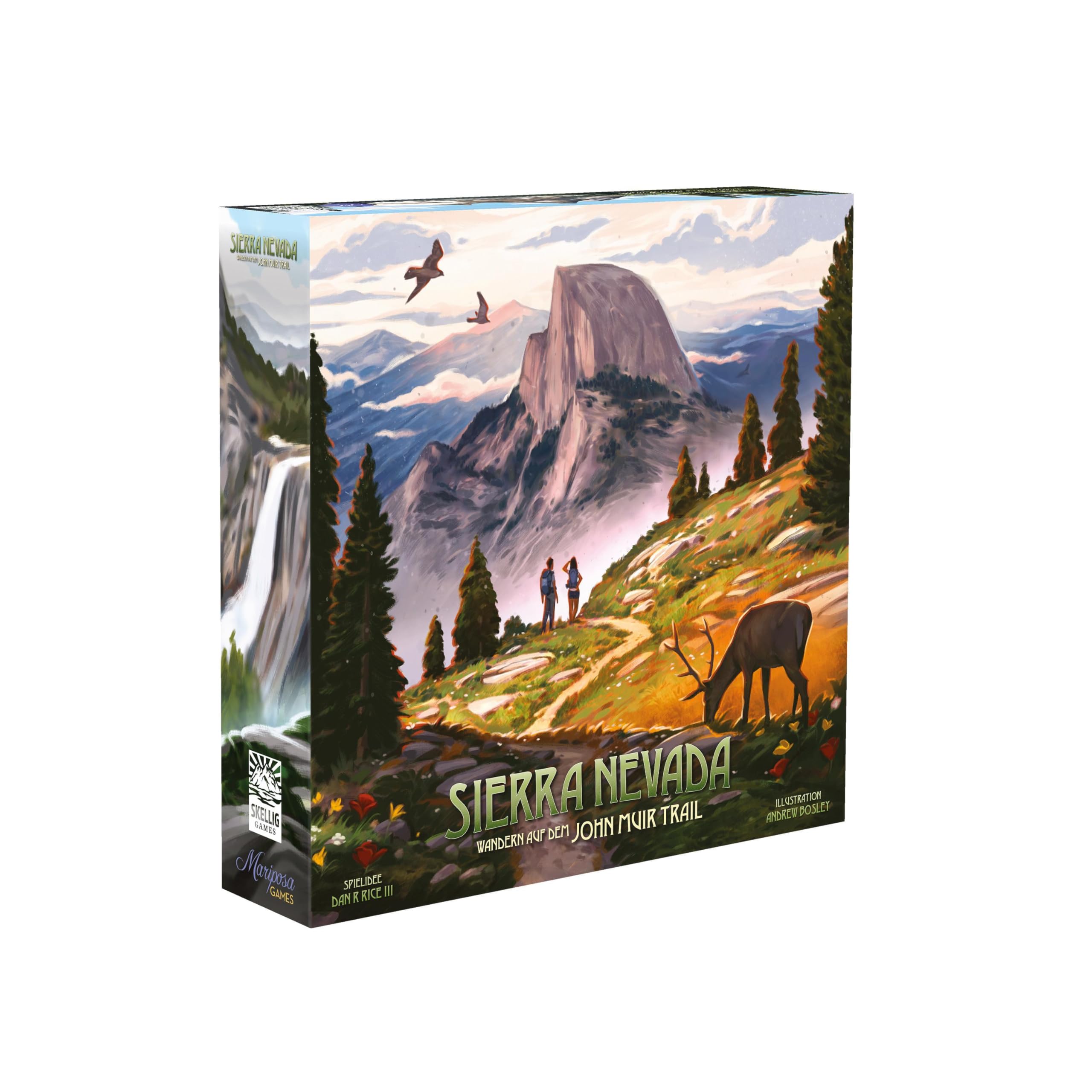 Skellig Games Sierra Nevada - Wandern auf dem John Muir Trail, Grün und Blau
