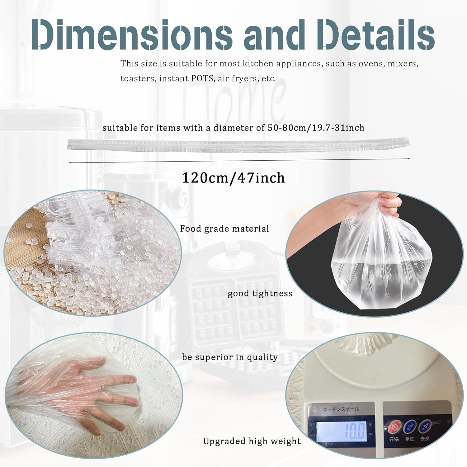 Protect Your Appliances: Review of 20pcs Universal Clear Kitchen Covers