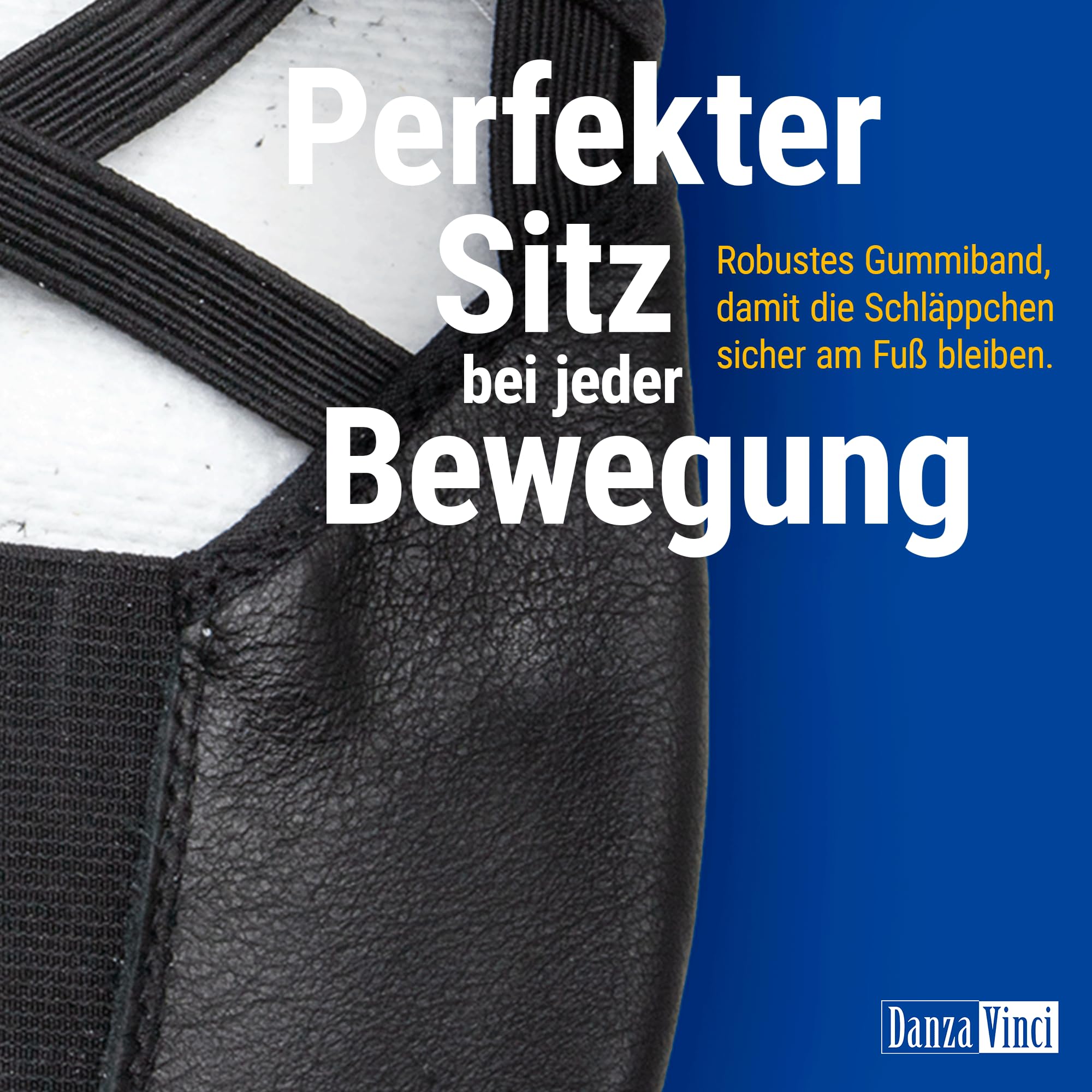 Bundle Bleyer Gymnastikschuhe 610 Prima-LX mit Chiffonbeutel, Schläppchen aus Leder für Kinder und Erwachsene, Turnschläppchen rutschfest