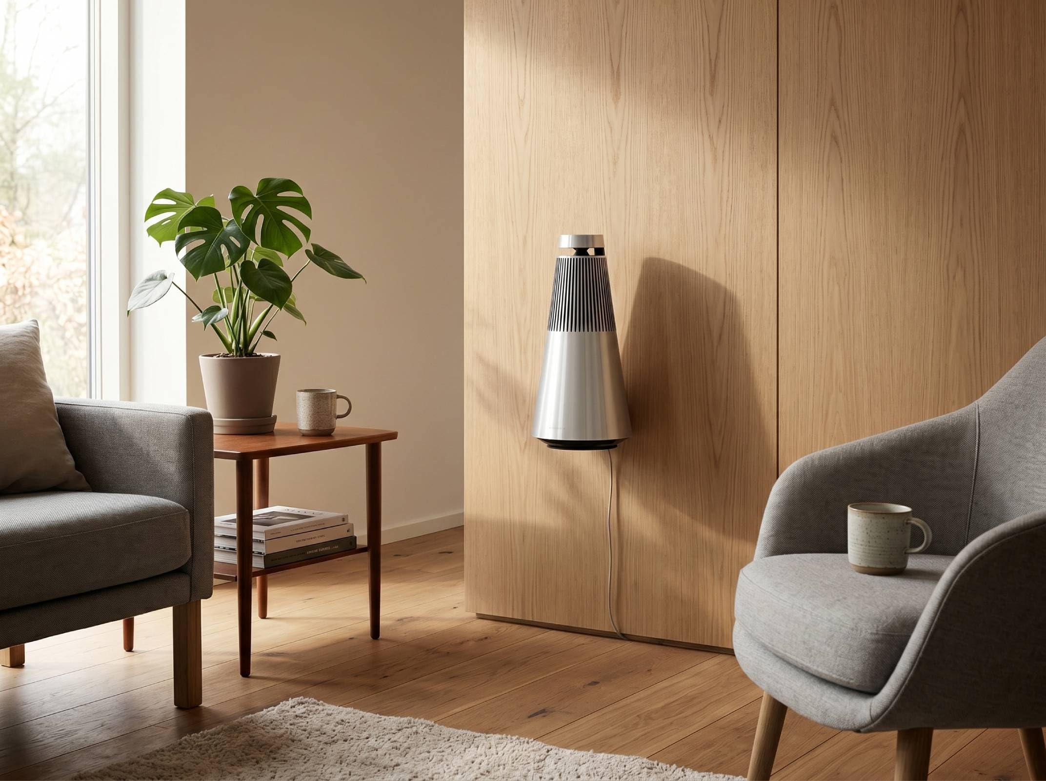 Annadue Lautsprecher Wandhalterung, Stabile Metallhalterung für Beosound 2, Verdecktes Design, Platzsparend mit Einfacher Installation