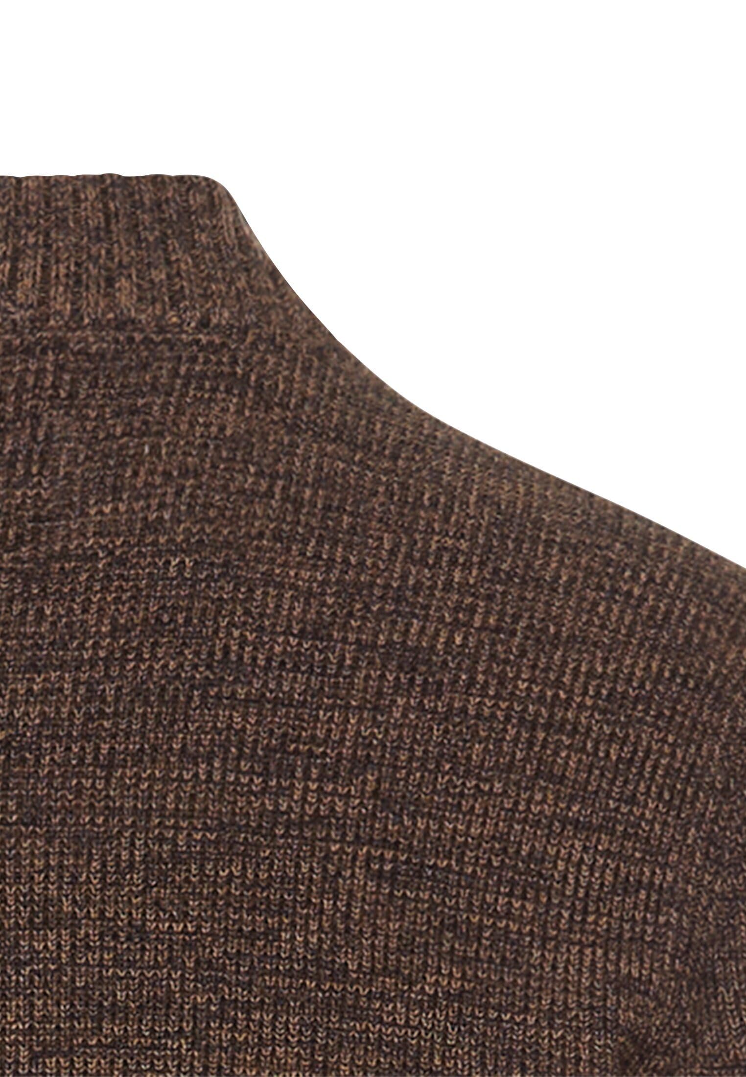 camel active Herren Strickjacke aus einem Soften Baumwollmix