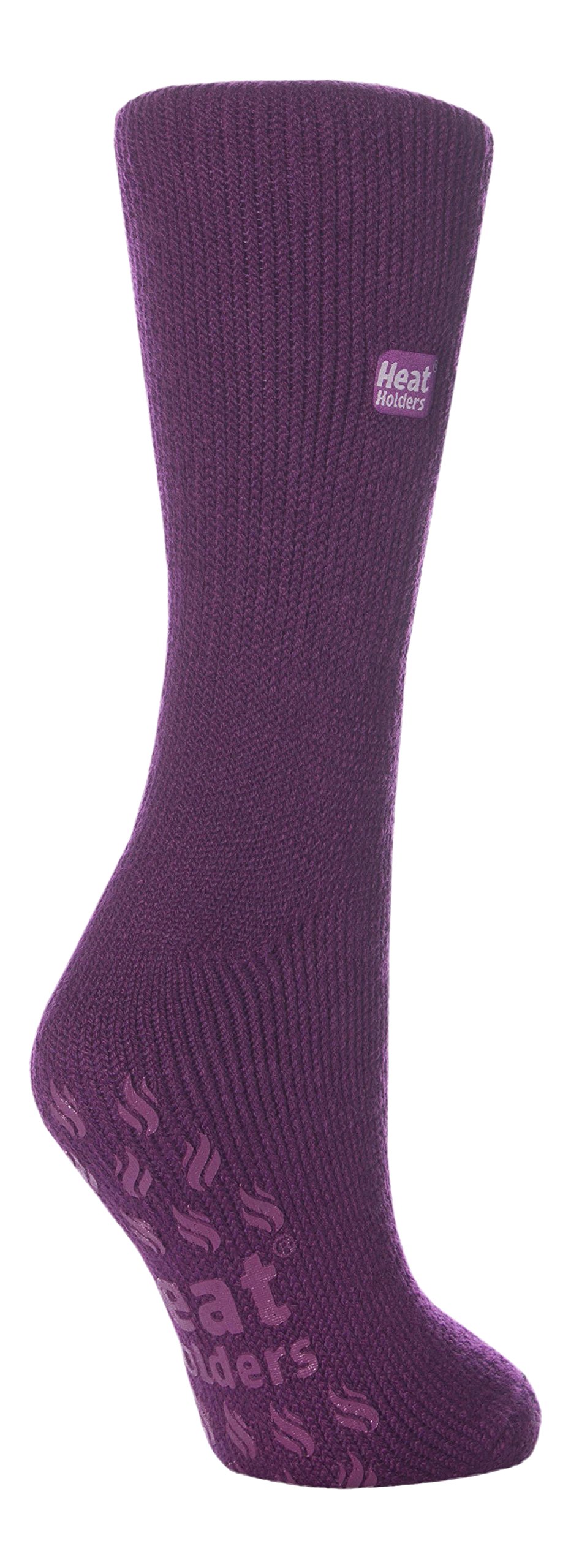 Heat Holders Women's Lavender - Heat Holder Thermal Slipper Socks 4-8 Uk, 37-42 Eur (Lavender)