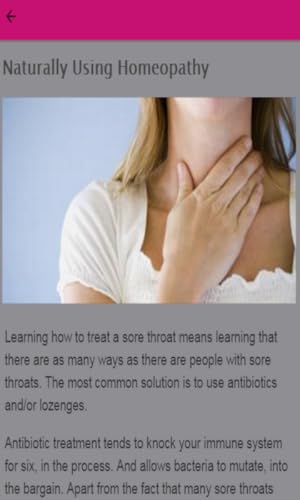 How To Treat A Sore Throat