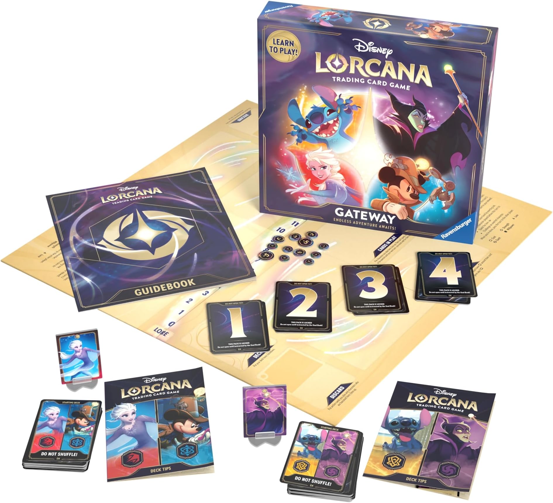 Disney Lorcana Gateway - Trading Card Game for Adults and Kids Age 8 Years Up - Collectable TCG