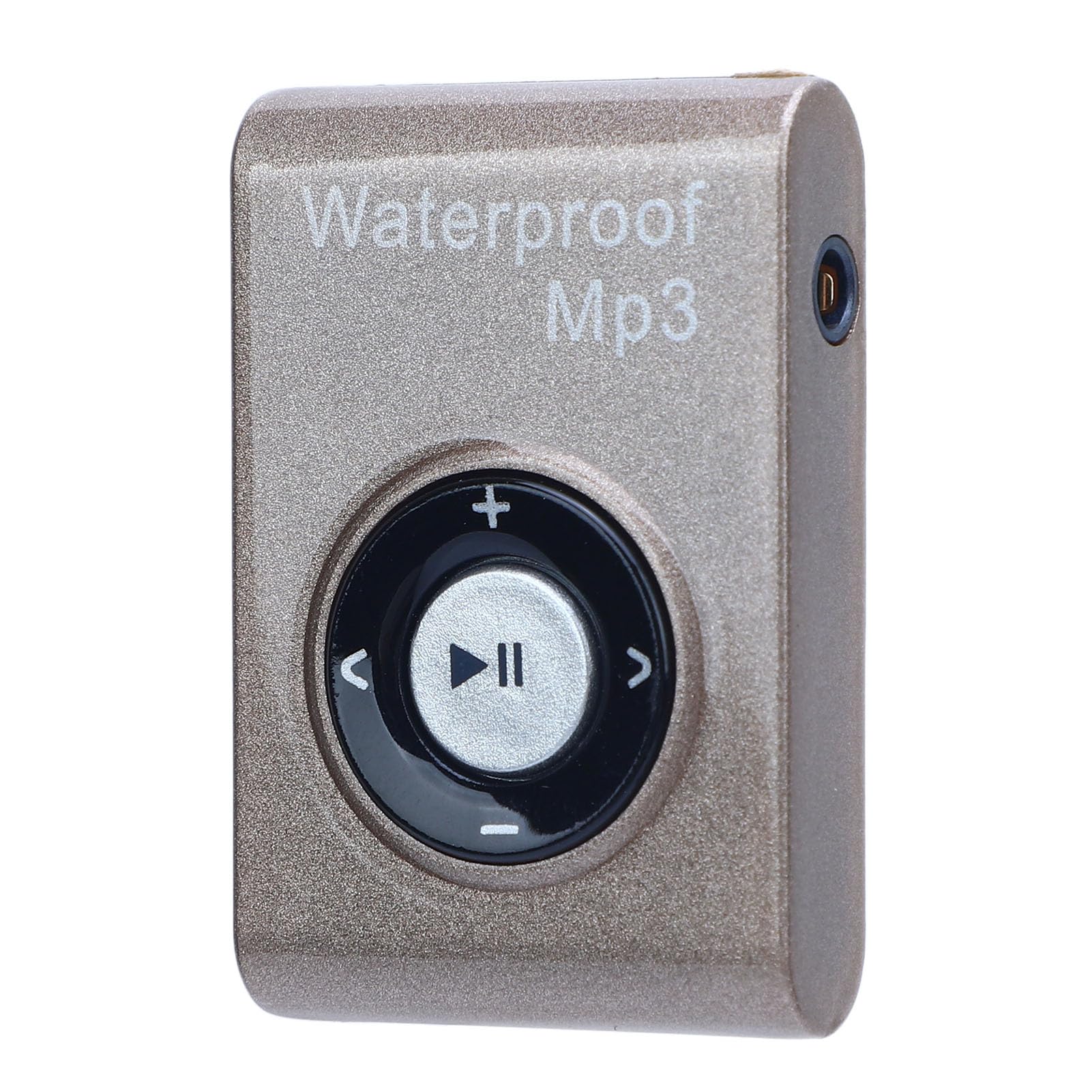 Water Proof MP3 Player, Swimming Music Player IPX8 Guard with Headphone, Portable Underwater MP3 Player 8GB Storage with Back Clip, for Swimming, Diving, Running