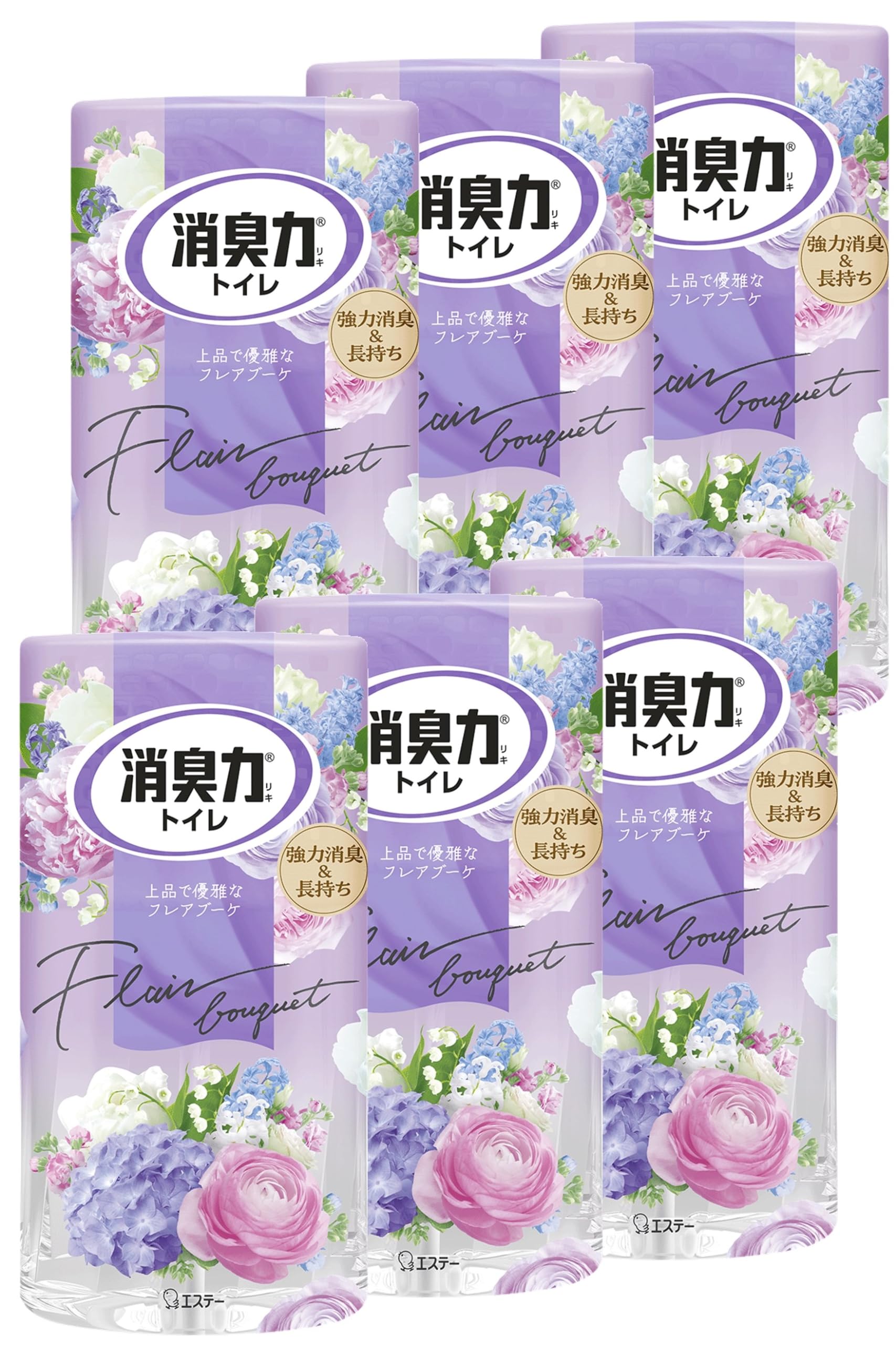 Amazon.co.jp: 消臭力 [まとめ買い] トイレ用 置き型 フレアブーケ 