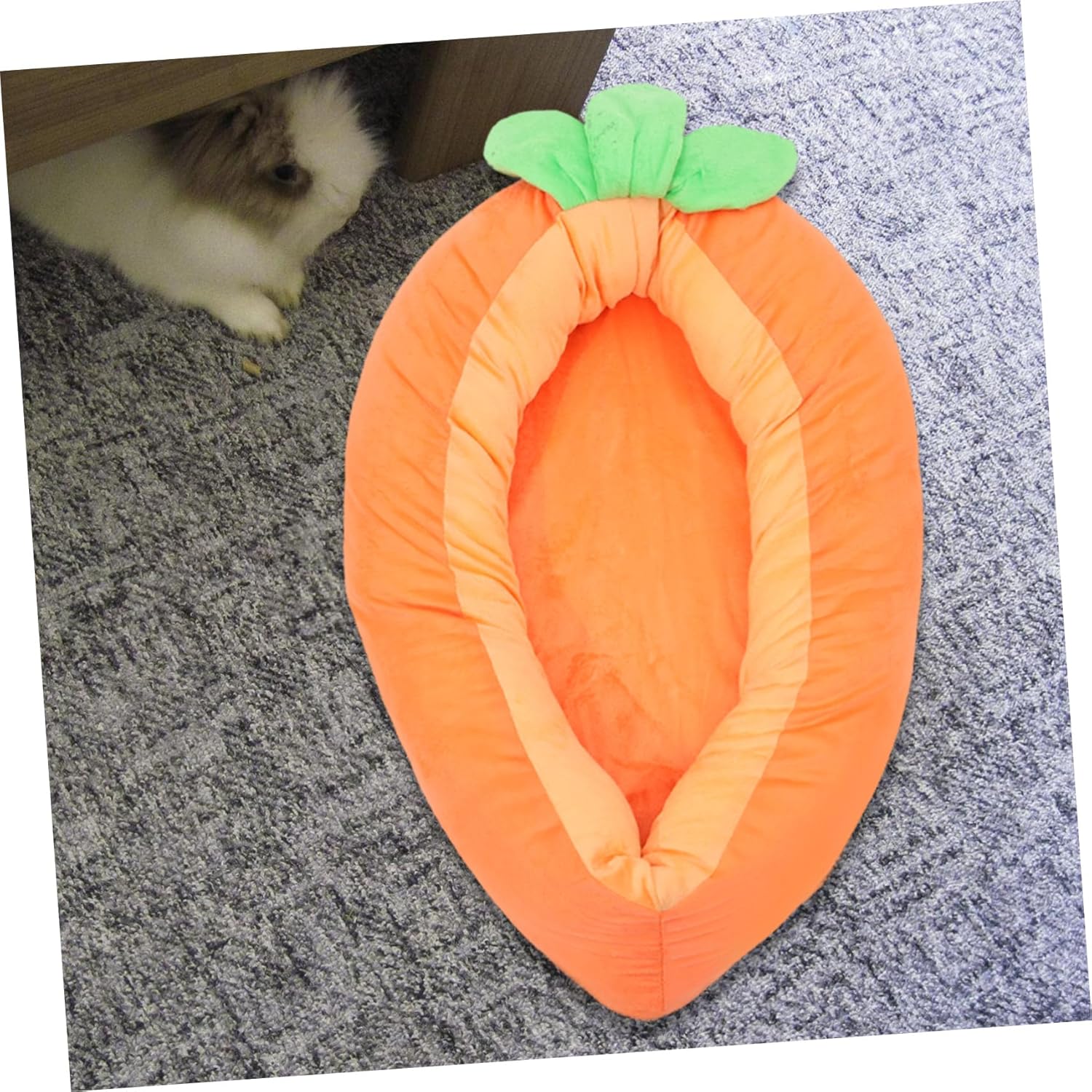 Cozy Rabbit Bed for Cats and Pets Warm and Comfortable Pet Nest Cloth Material for Indoor Use and Winter Comfort