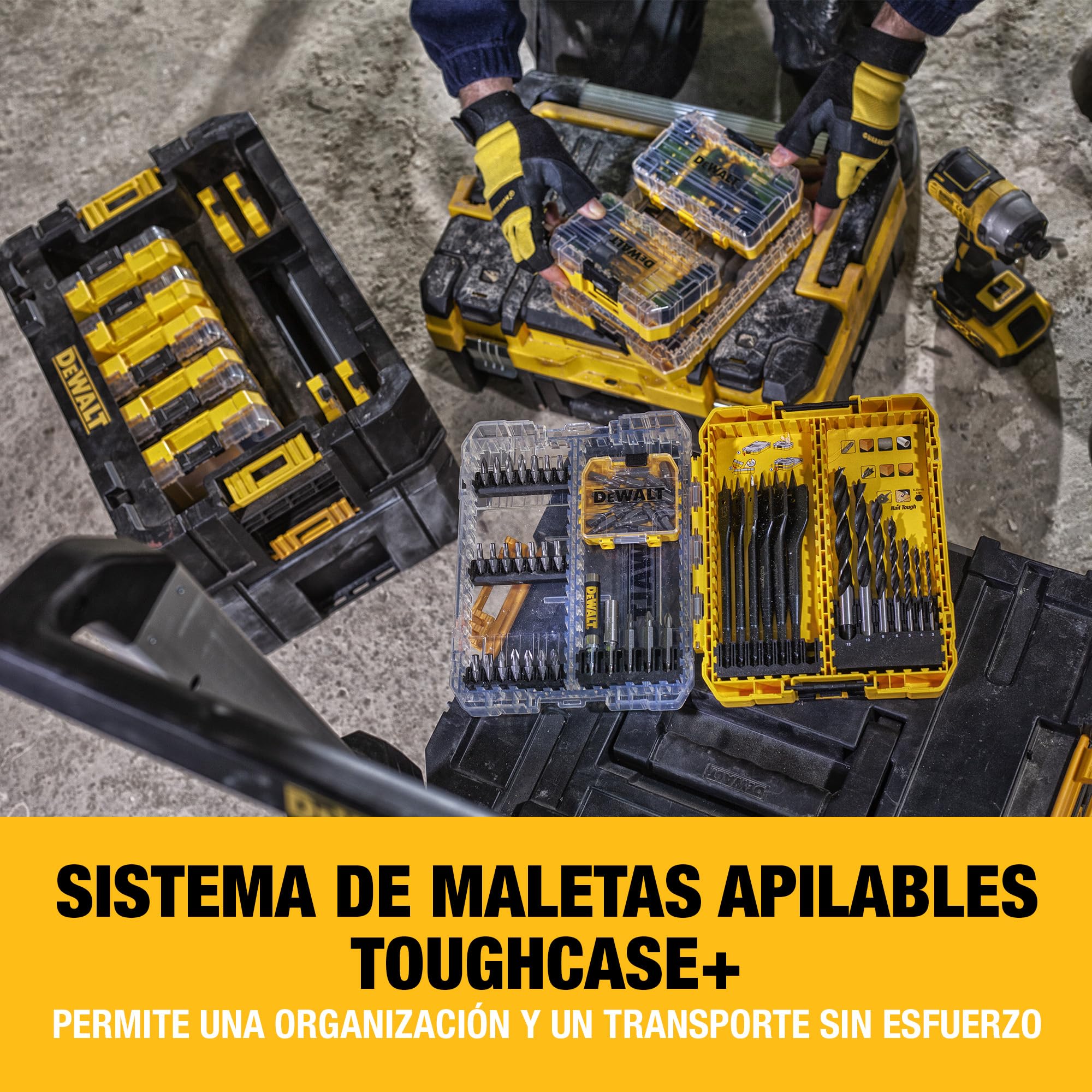 DEWALT EXTREME FlexTORQ Juego de atornillado (37 piezas), DT70731T-QZ