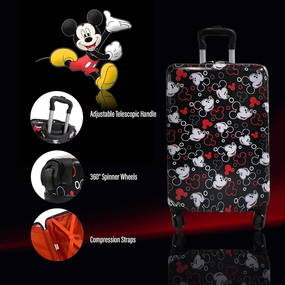 バッグ SALE Mickey & Friends Suitcase (M) Mickey Mouse and Friends Small Rolling Luggage | Disney Store