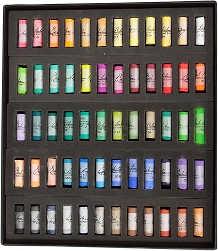 Jack Richeson Signature Round Half Stick Pasteles, 60 unidades (paquete de 1)