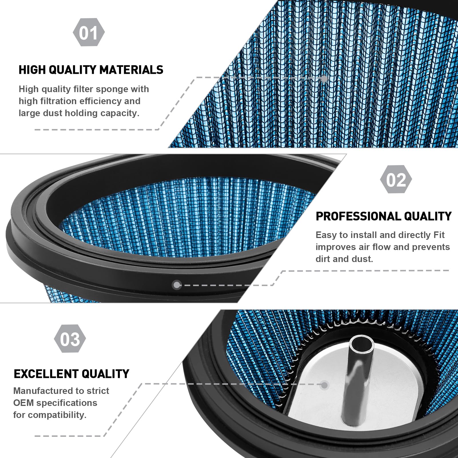 Amazon.com: BLASTER 200 Air Filter for Yamaha YFS200 Breeze 125 