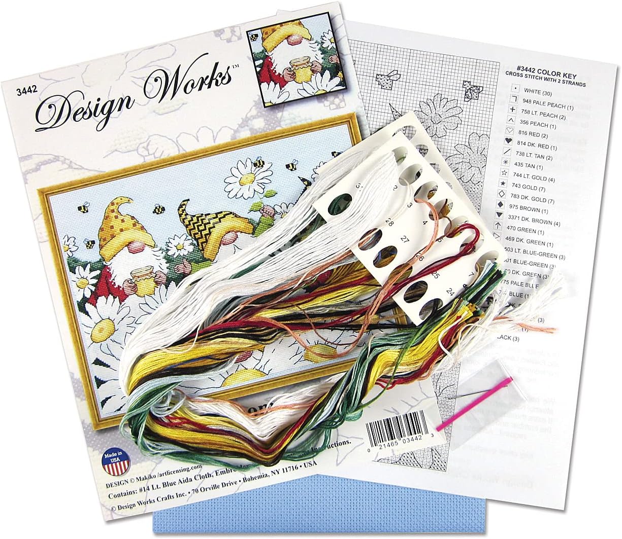 Gnomes Counted Cross Stitch Kit