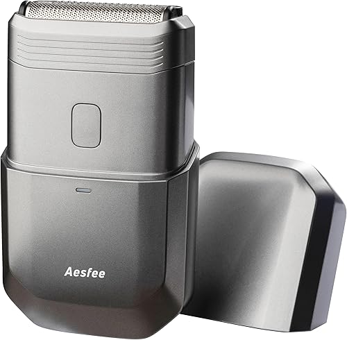 Maquinillas de afeitar eléctricas para hombres  Afeitadoras eléctricas de viaje compactas para hombres calvos  Pequeñas afeitadoras portátiles de
