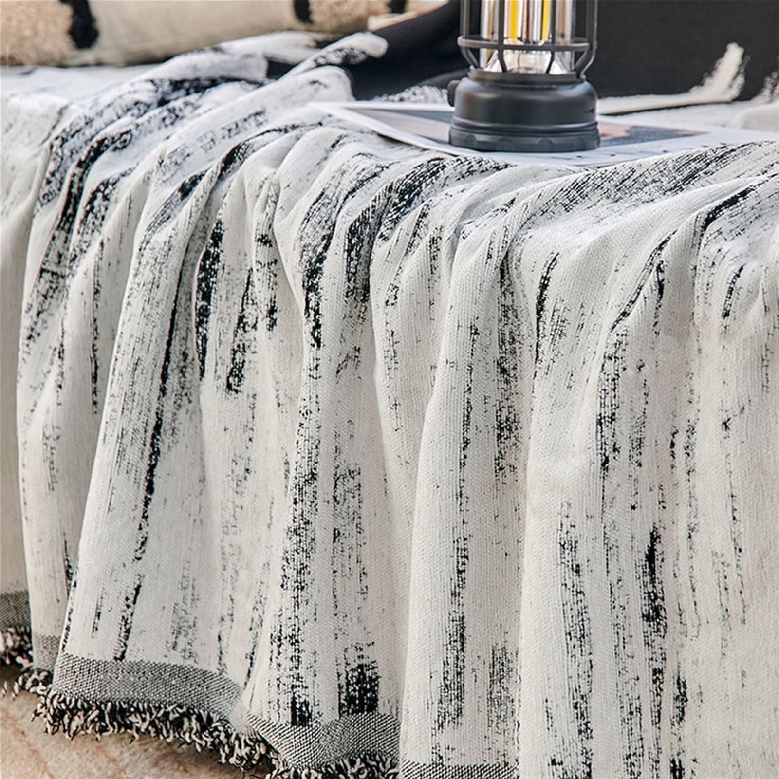 Copridivano lavabile grigio – Morbido copridivano per divano 180,3 x 299,7 cm – elegante e facile da pulire – perfetto per l'arredamento della casa e proprietari di animali domestici