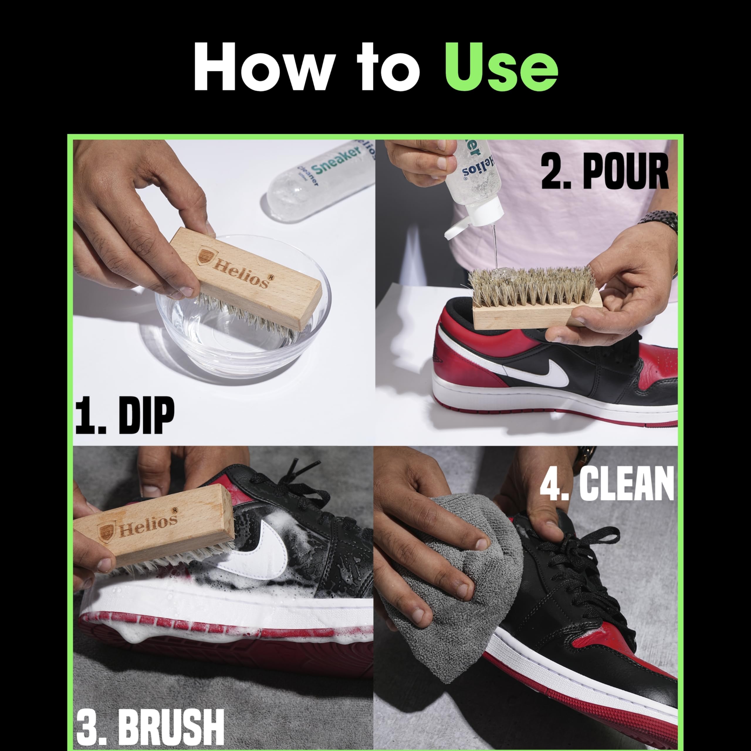 Helios Sneaker Cleaner & Shoe Whitener 3
