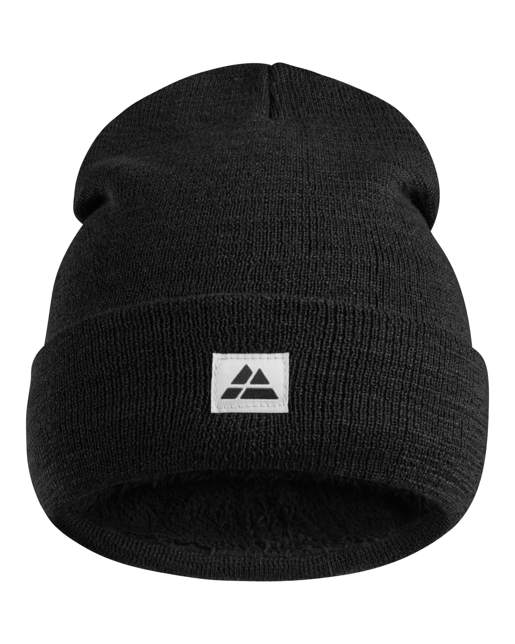 DANISH ENDURANCEBeanie Hat, Fleece Lined, Recycled Materials, Soft Knit Cuffed, Warm Thermal Winter Hat, Unisex Mens & WomensOEKO-TEX STANDARD 100