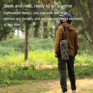 Rolanpro Waterproof Soft Camera Lens Pouch Case Bag for Nikon 180-600mm/600mm F6.3, for Sony 200-600mm,Camera Lens Carry Bag for Canon RF 200-800 F6.3,for Sigma 60-600(5# Jungle)