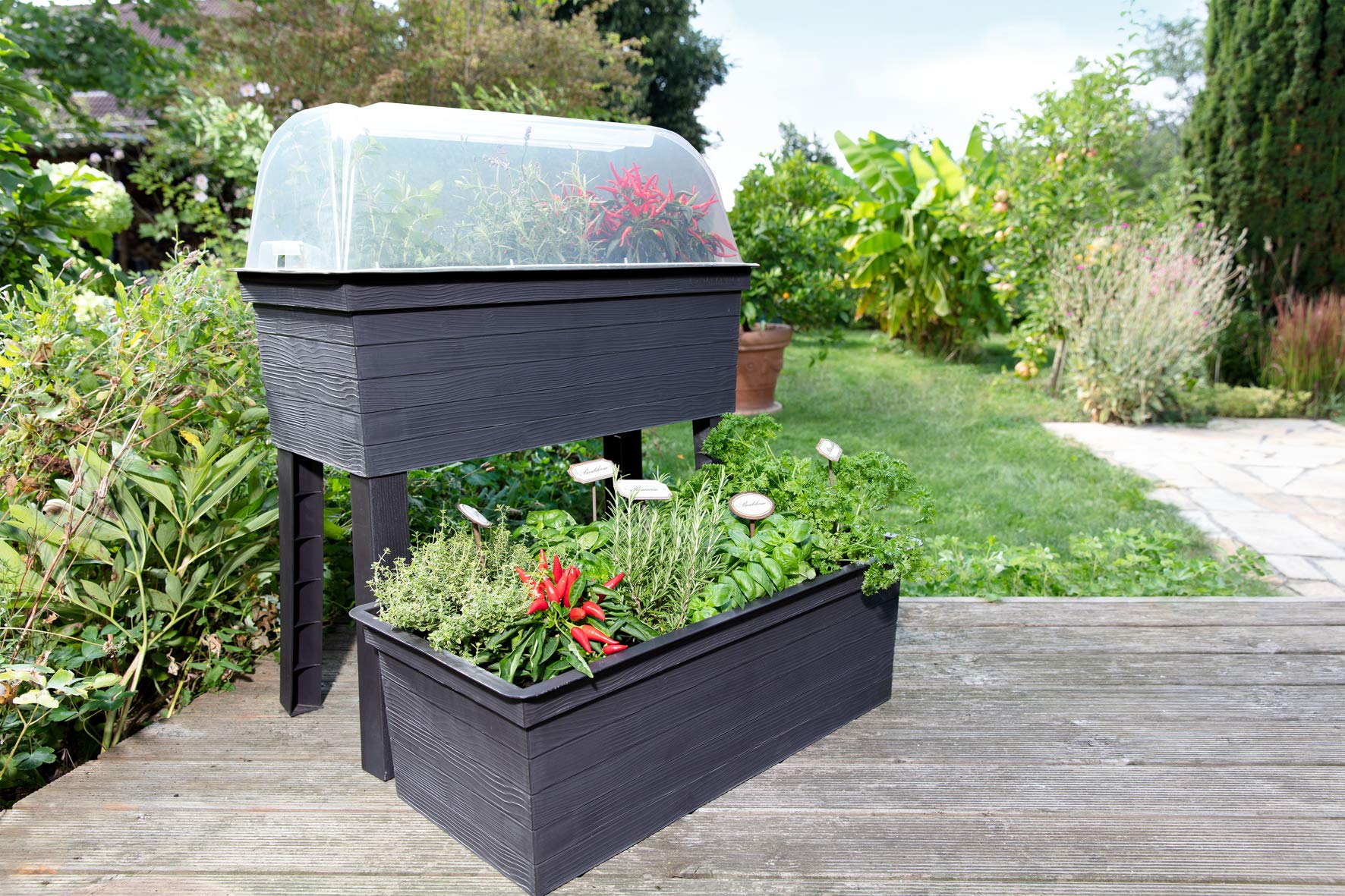Garantia Urban Carré Potager sur Pieds, Jardinieres Exterieur