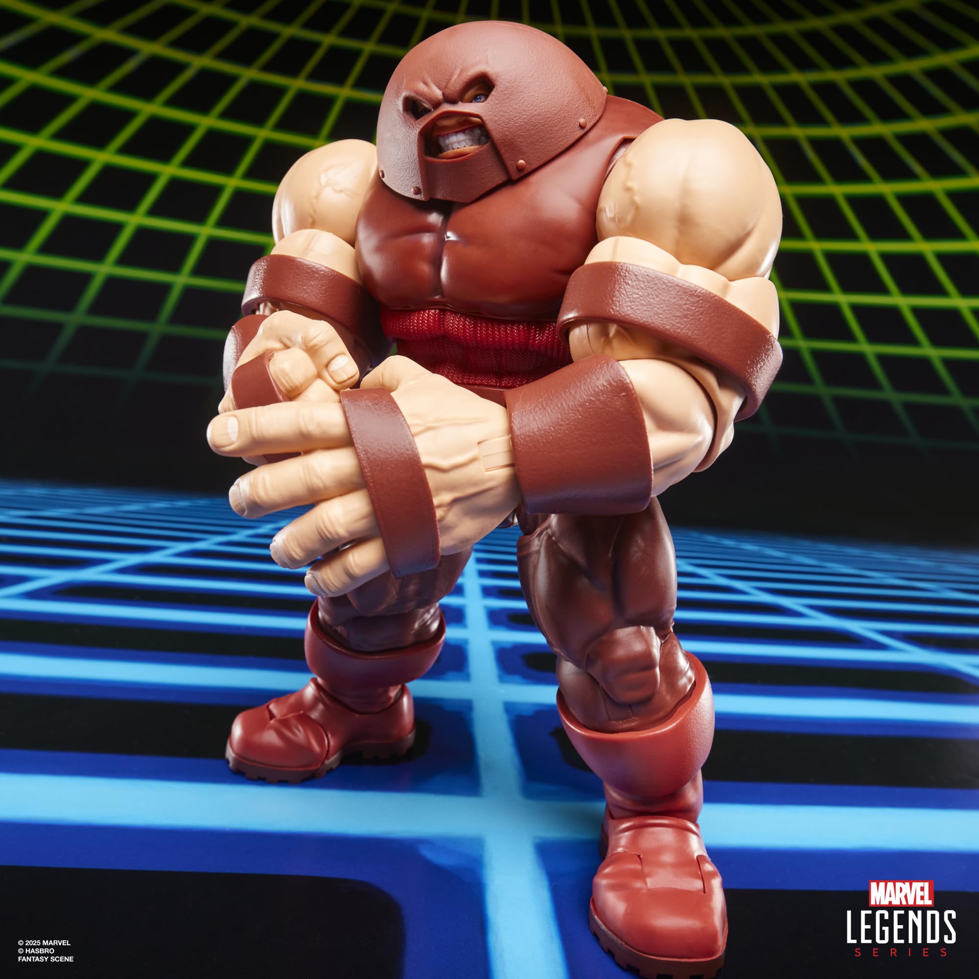 Marvel Legends Series Gamerverse Marvel's Juggernaut Action-Figur zum Sammeln | Retro-Videospiel-Look, 22,6 cm, 3 Zubehörteile, Power Fx, 20 Plus Pts, Window-Box