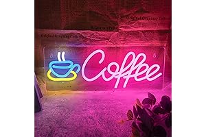 Neon Coffee Sign: Illuminate Your Space with Vibrant Coffee Ambiance