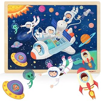 Amazon | TOP BRIGHT 48ピース パズル 4~8歳のお子様向け