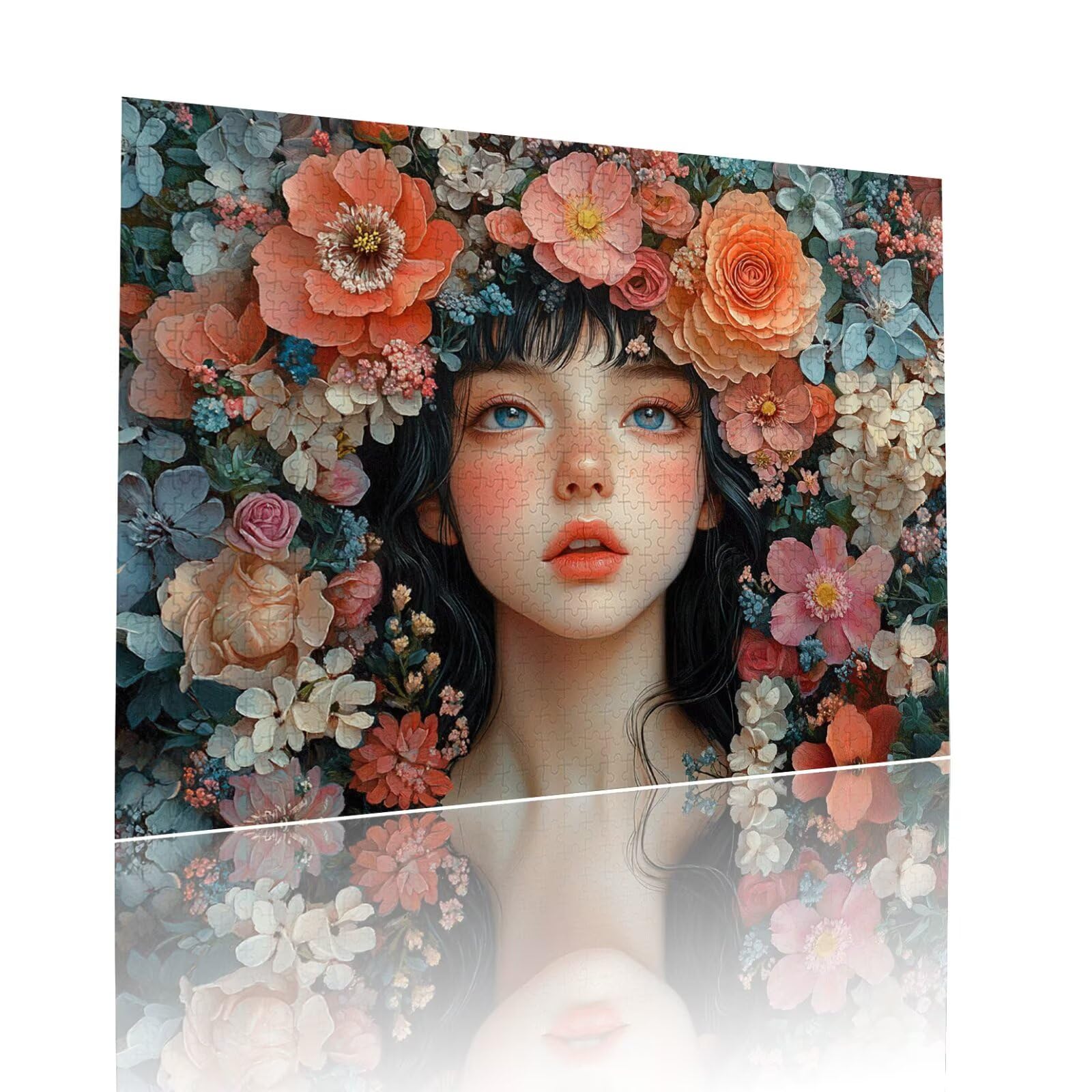 Puzzle Erwachsene 2000 Teile Mädchen Blume Educa Jigsaw für Kinder ab 8 Jahren Mädchen Jungen, Erwachsene Impossible Klassische Puzzles Schwer, Anspruchsvoll Spielspaß, Als Geschenke 70x99cm t-770
