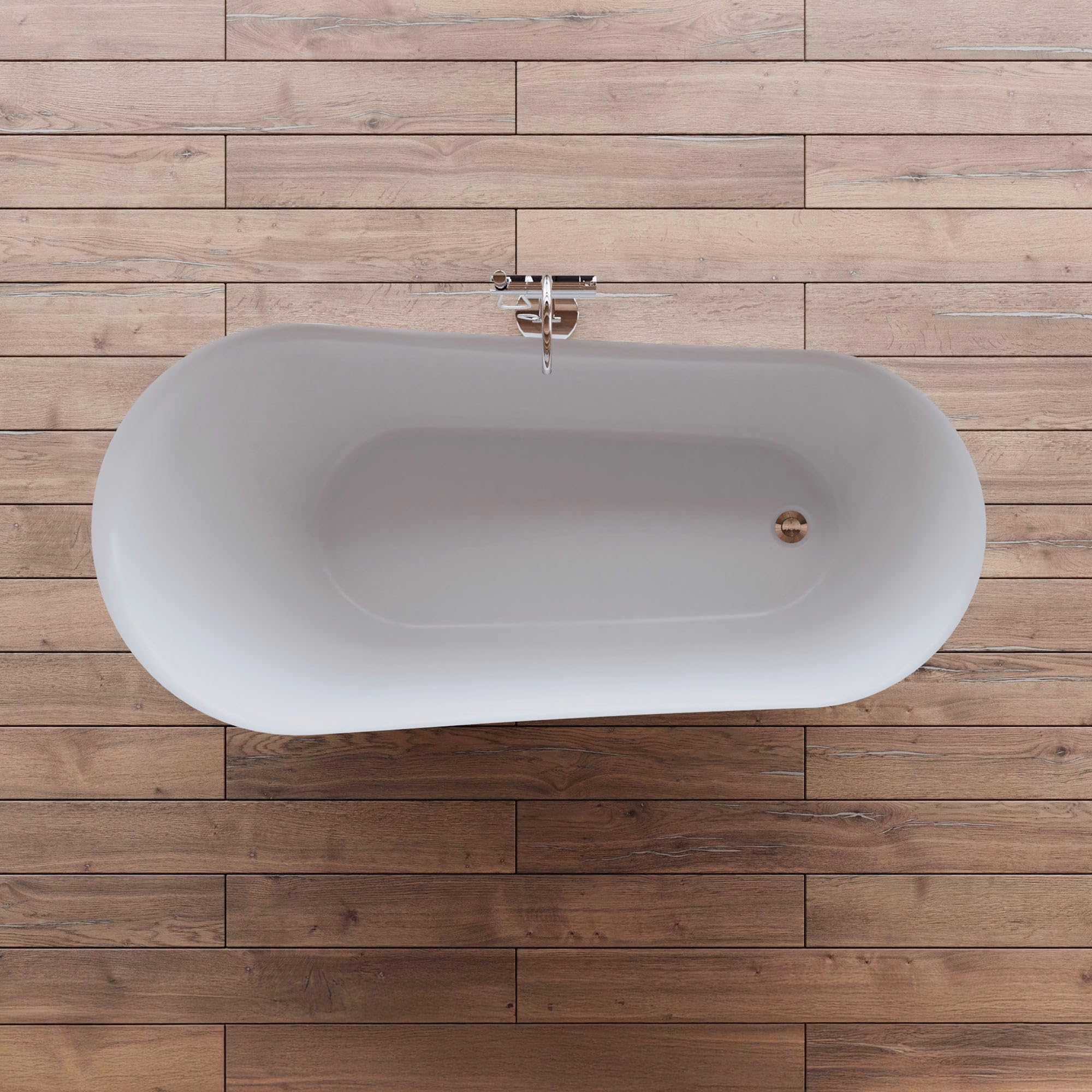 SPALINA Jazz - Bañera exenta Rectangular L. 170 x l. 78 cm