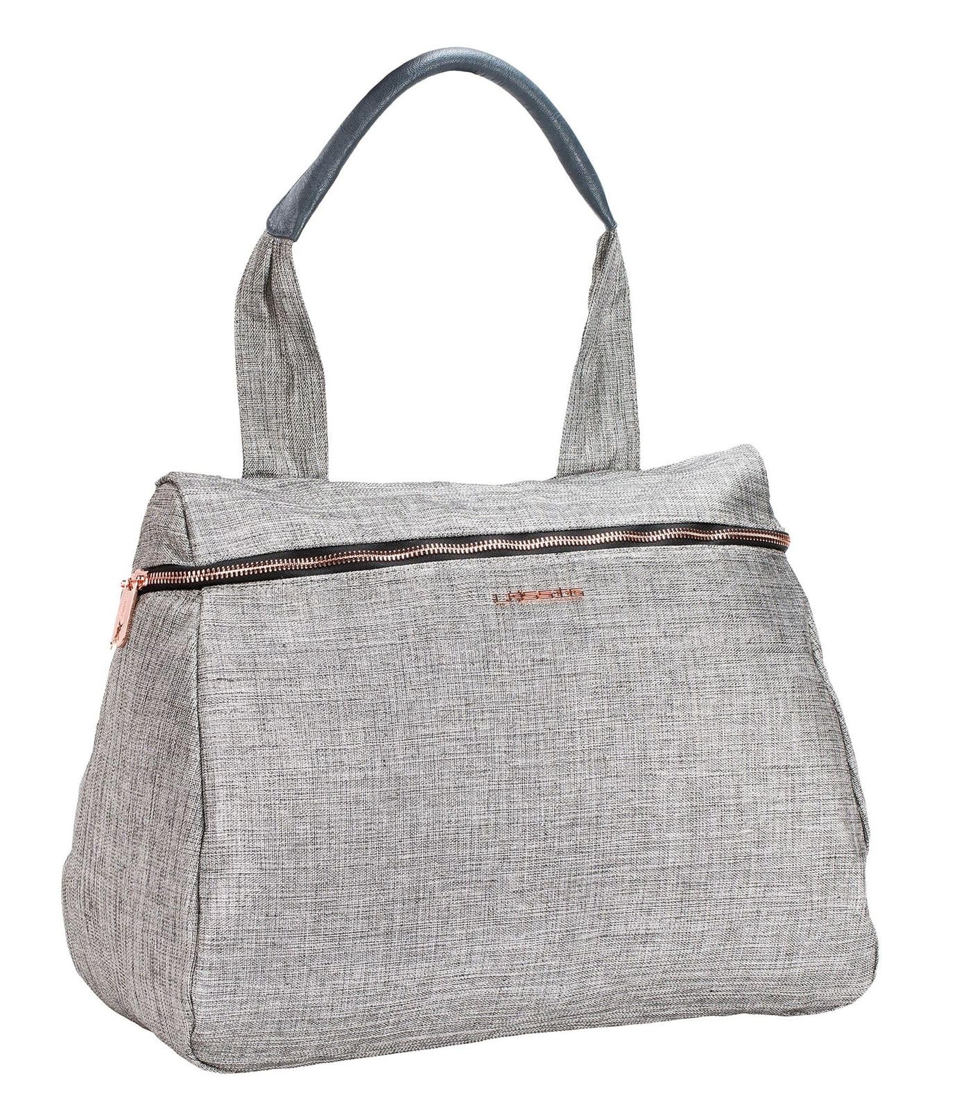 Lassig Women's Glam Rosie Baby Diaper Bag, Anthracite Glitter Silver-picture-1