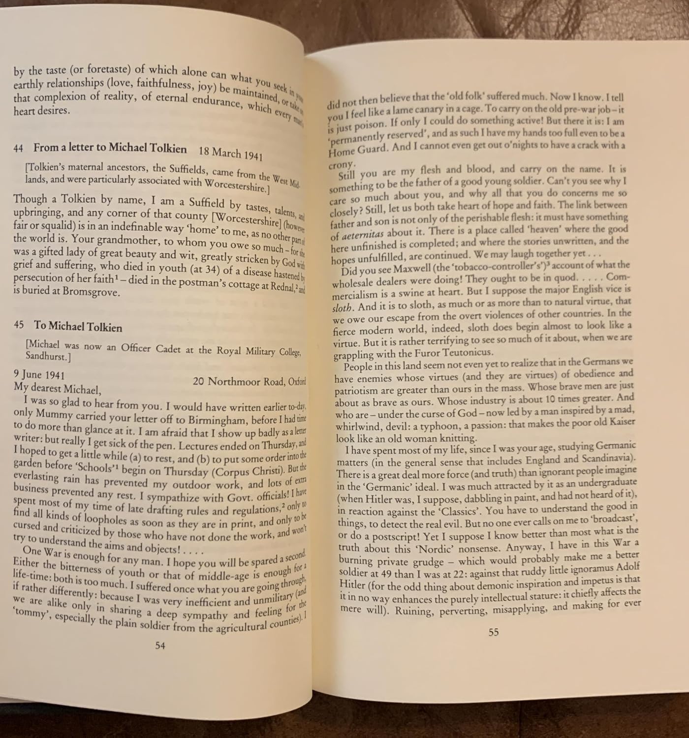 The Letters of J. R. R. Tolkien