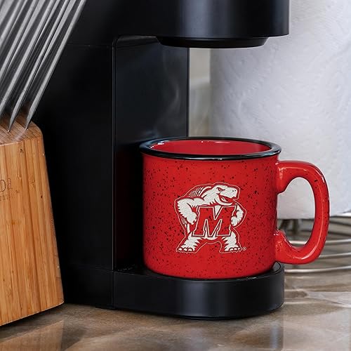 Miniatura 23 de Rico Industries NCAA Utah Utes - Taza de café personalizada de 12 onzas con logotipo grabado con láser profundo, taza de cerámica para acampar con