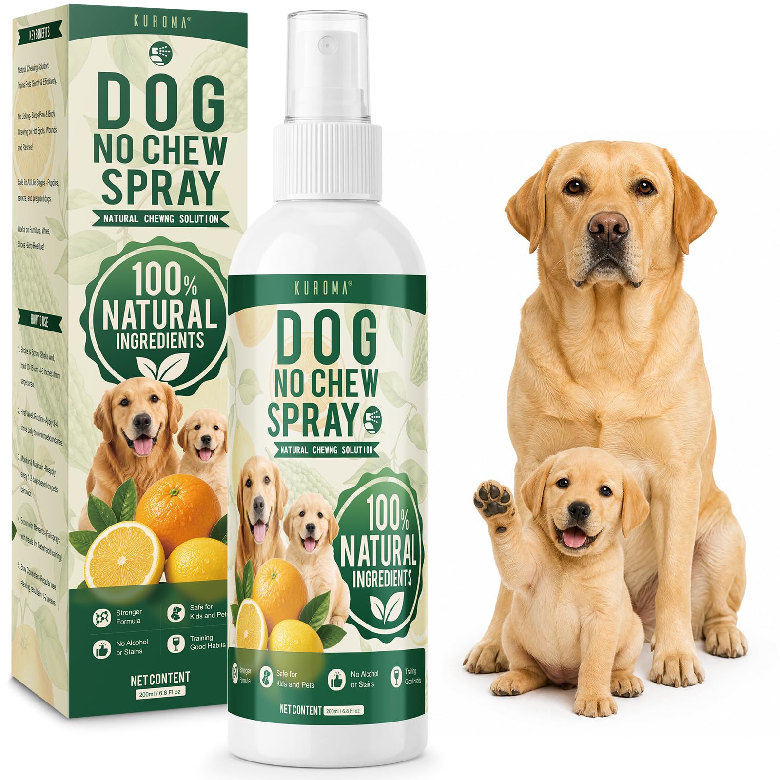 KUROMA Citrus Dog Deterrent Spray