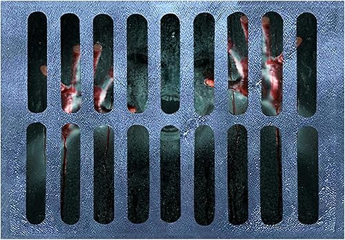 Tapete de Halloween para puerta, de 19.7 x 31.5 in, tapete de bienvenida de Halloween 3D, tapete de entrada espeluznante antideslizante para