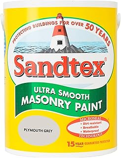 Sandtex Retail Fine Textured Masonry Plymouth Grey 5 L