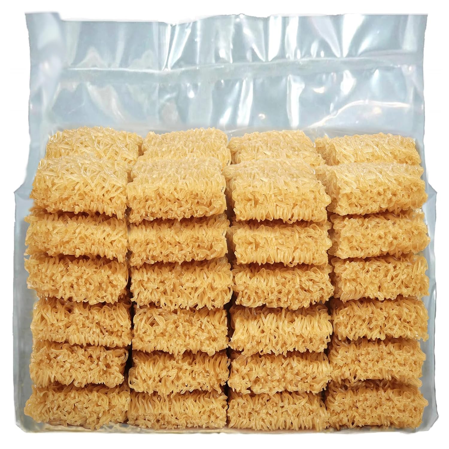 Bulk gluten free ramen noodles (48 pieces)gf gluten free noodles vegan healthy brown rice noodle. Low sodium ramen plain noodle no seasoning. Gluten-free pasta Japanese food yakisoba lo mein. Real Naturals