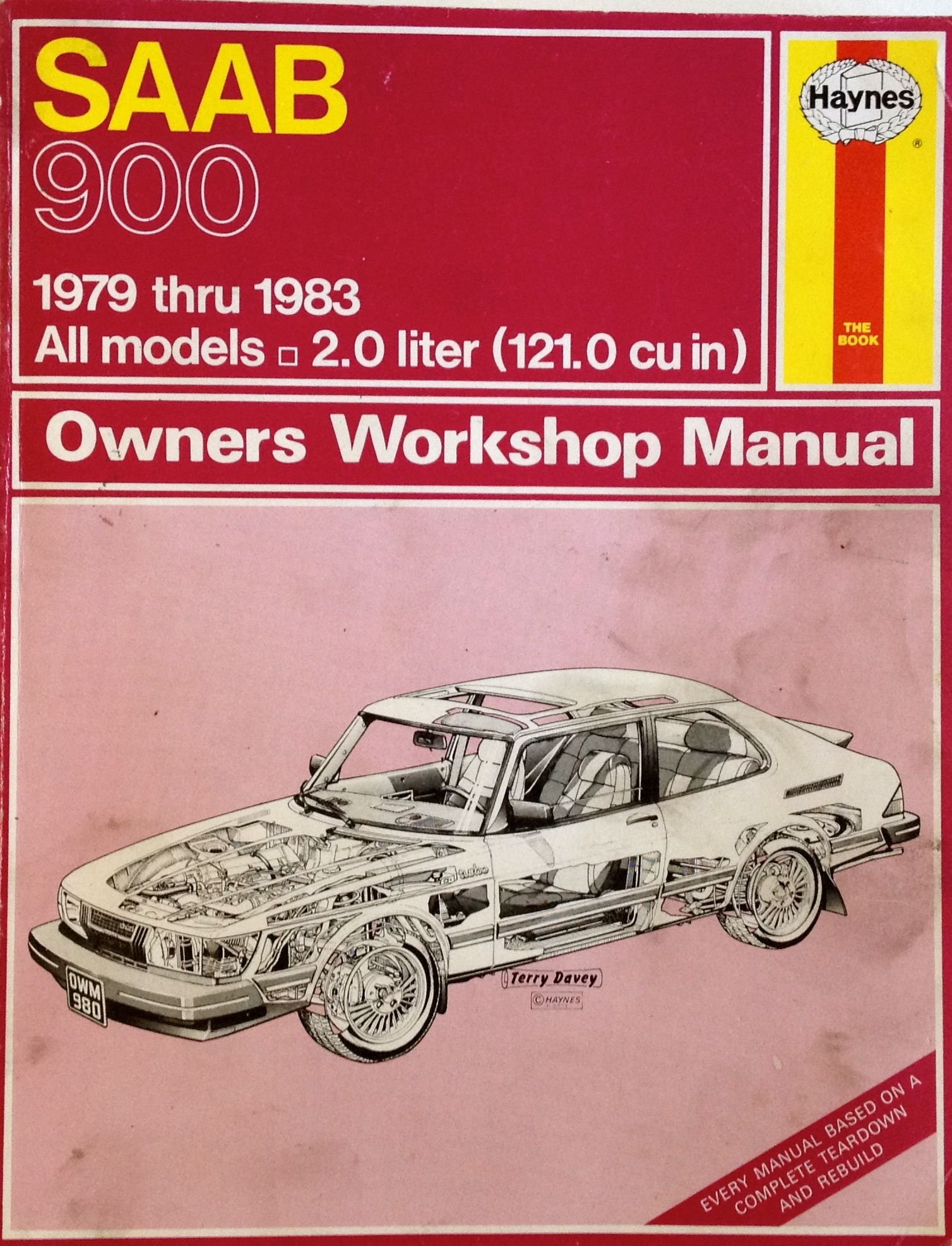 Haynes Owner’s Workshop Manual Saab 900 1979-1983