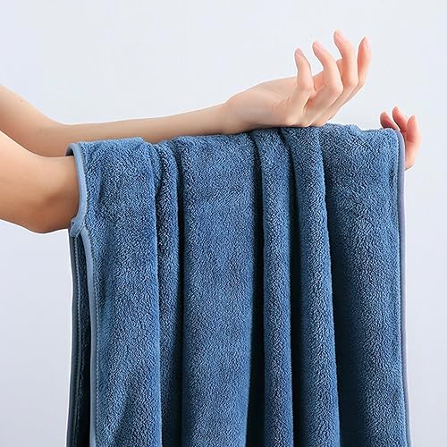 Miniatura 6 de Juego de toallas de baño para baño, 8 piezas, 2 toallas de baño, 2 toallas de mano, 4 toallas de microfibra de terciopelo coral, toalla suave y