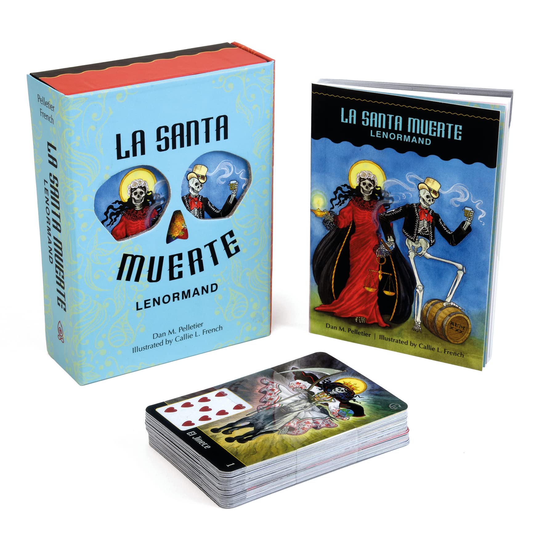 La Santa Muerte Lenormand. French, Pelletier, French 9780764363771 New**
