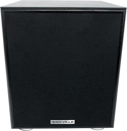 Miniatura 2 de Rockville Rock Shaker - Subwoofer de cine en casa de 6.5 pulgadas con 200 W