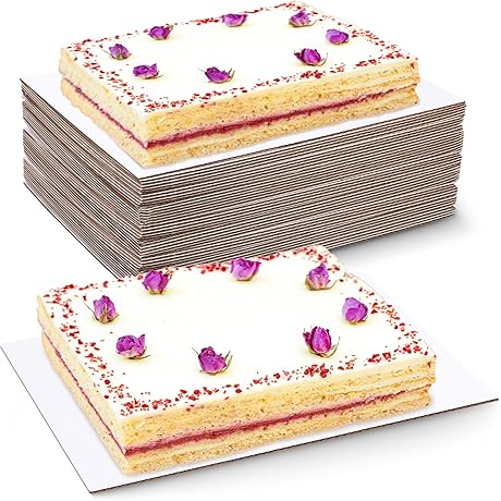 1/4 Sheet Cake Board - 40 Pack