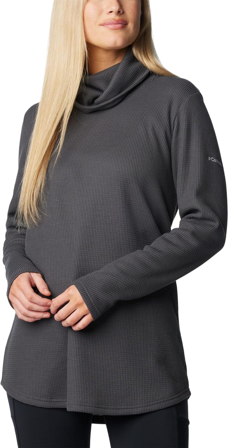 Columbia womens Holly Hideaway Waffle Cowl Neck Pullover - Image 5