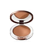 Clinique True Bronze Blendable Pressed Powder Bronzer | Sun-Kissed Glow + Natural Finish, Sunkissed, 0.33 Ounce